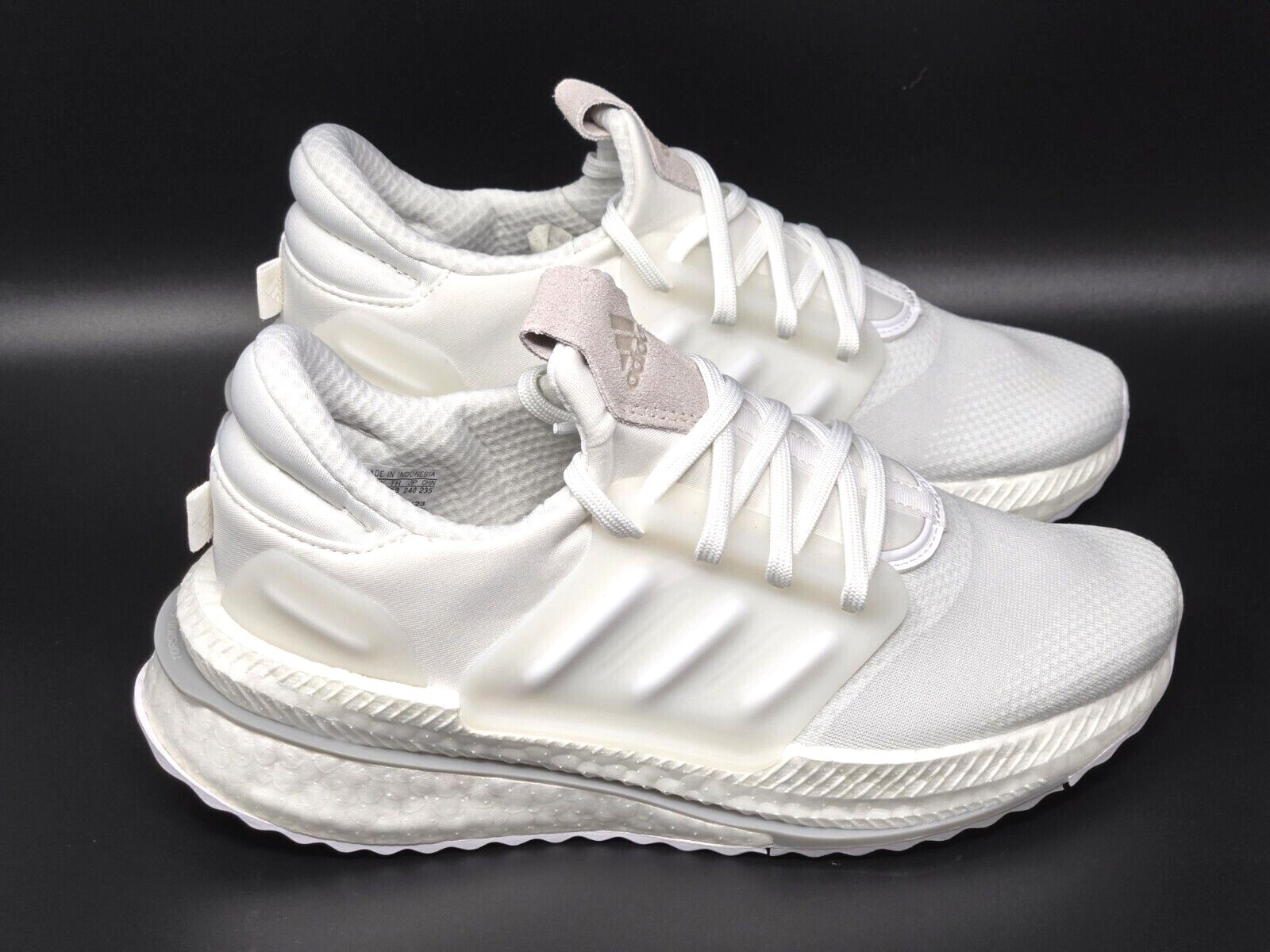 U5157 ×　3 adidas Lightblaze White Beige Men Road Running Jogging Shoes