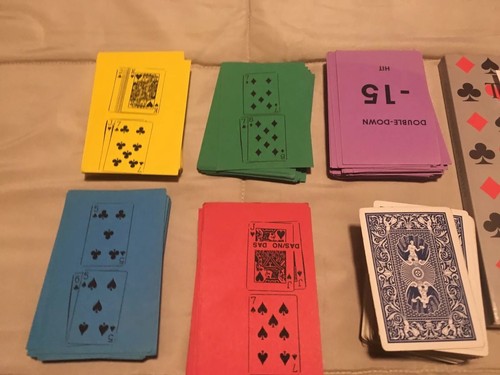 Blackjack Dealing Shoe 6 Deck - Poker Chips - Cards - Strategy Guide And Cards