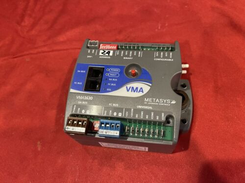 JOHNSON CONTROLS METASYS MS-VMA1630-1 VAV CONTROLLER JOHNSON CONTROLS METASYS MS-VMA1630-1 VAV CONTROLLER