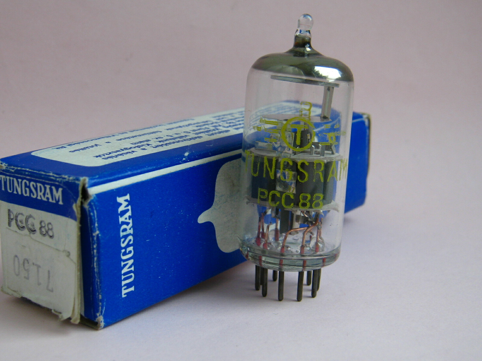 真空管　Tungsram PC88/7DJ8 1x Tungsram PCC88 7DJ8 NOS/NIB/ NEW in Box 100 % NOS Röhre