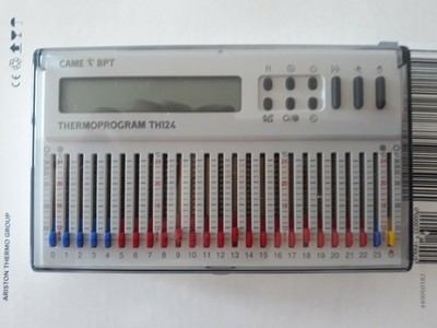 Bpt th124 cronotermostato