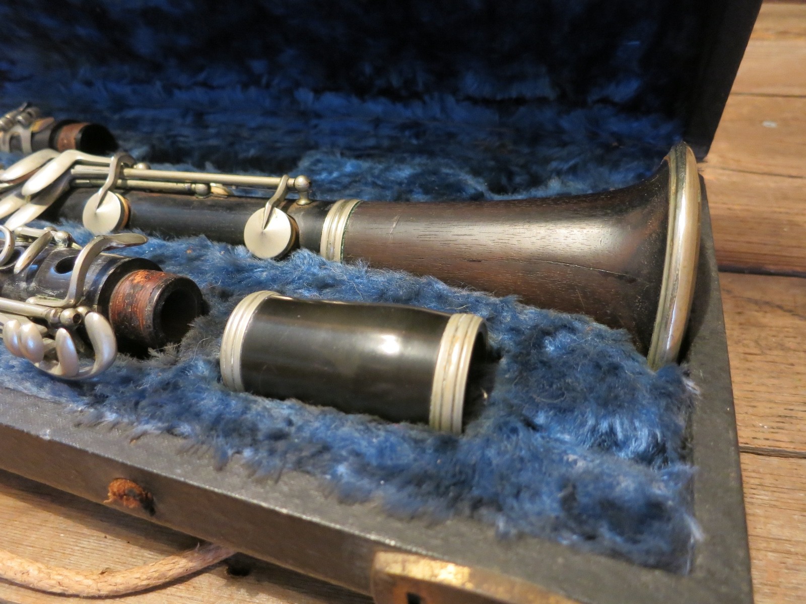 Vintage FILLMORE Clarinet Wind Music Instrument With Hard Case Music House!