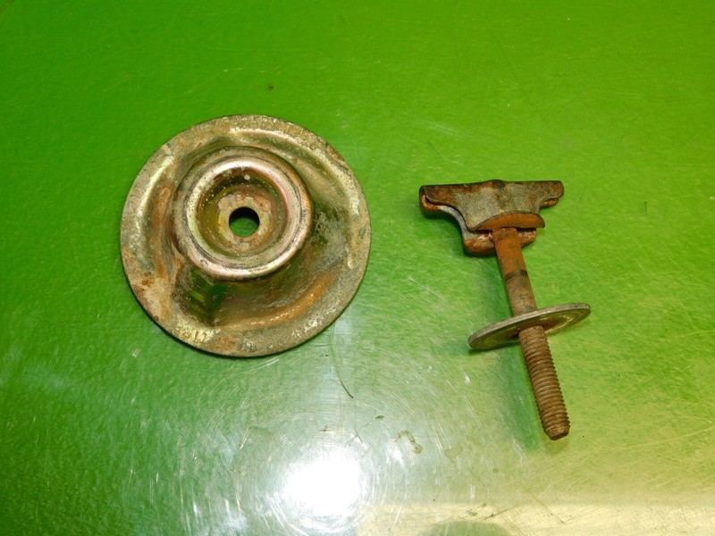 92-95 Civic OEM rear back spare tire wheel tie strap down screw bolt holder