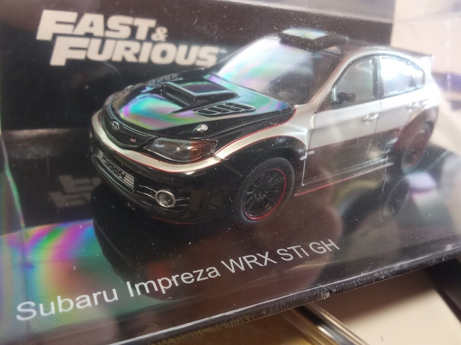 EBBRO SUBARU WRX STI ミニカー サイン入り 2012 EBBRO SUBARU WRX STI