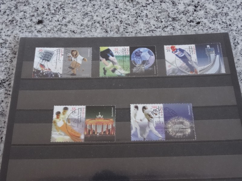 Bundesrepublik Mi.-Nr. 2439/43 Sport 2005 Gestempelt Vollstempel Ortsstempel