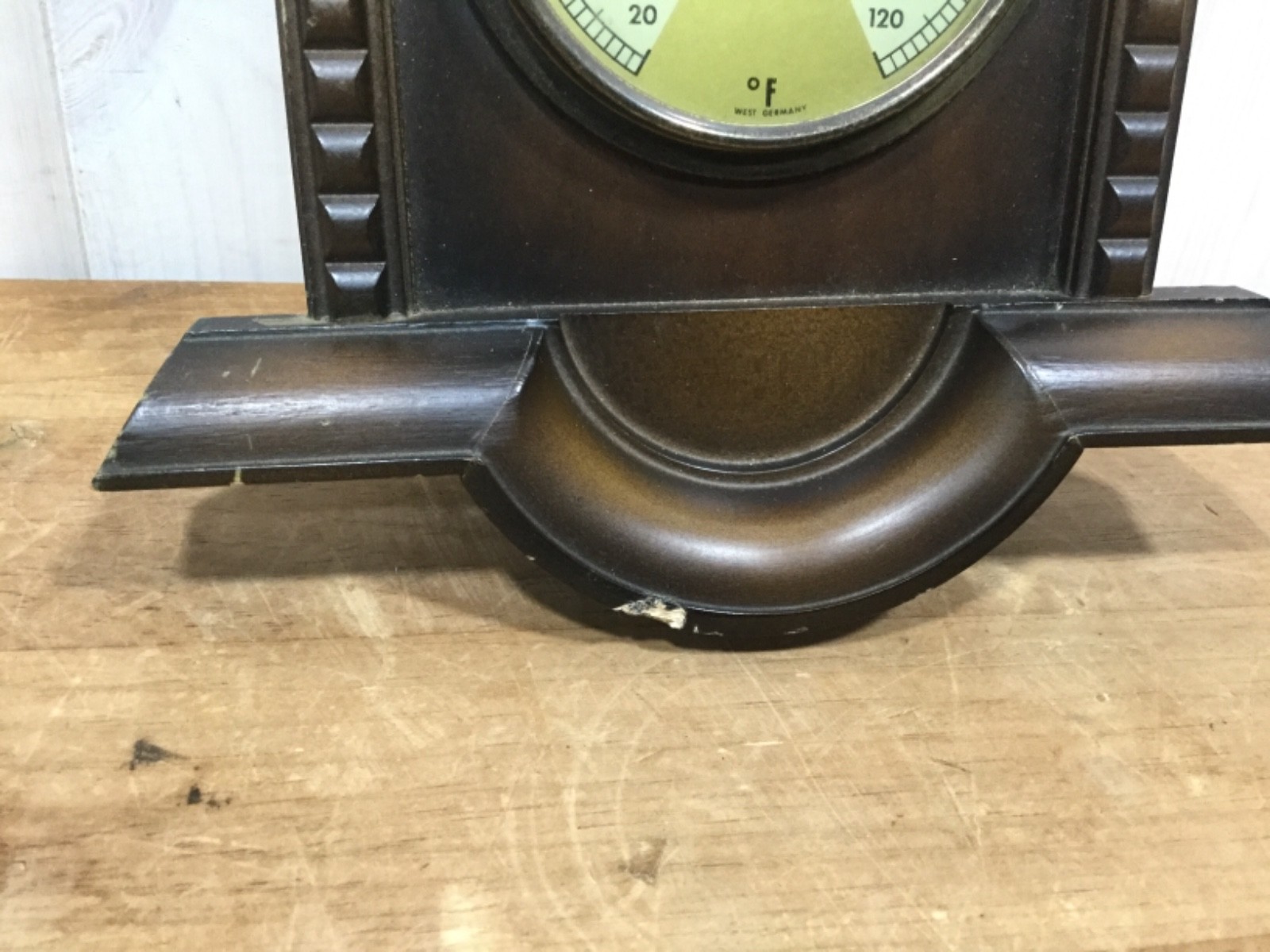 Vintage Weather Station West Germany Barometer Temperature Hygrometer Wall