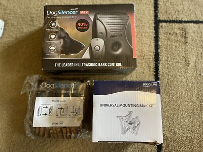 Dog Silencer MAX No Shock Dog Trainer Ultrasonic Anti-Bark Up To 300 ft