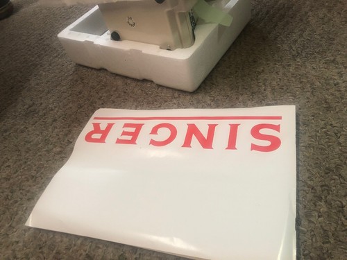 Singer Tiny Serger Overedging Mini Small Portable Sewing Machine