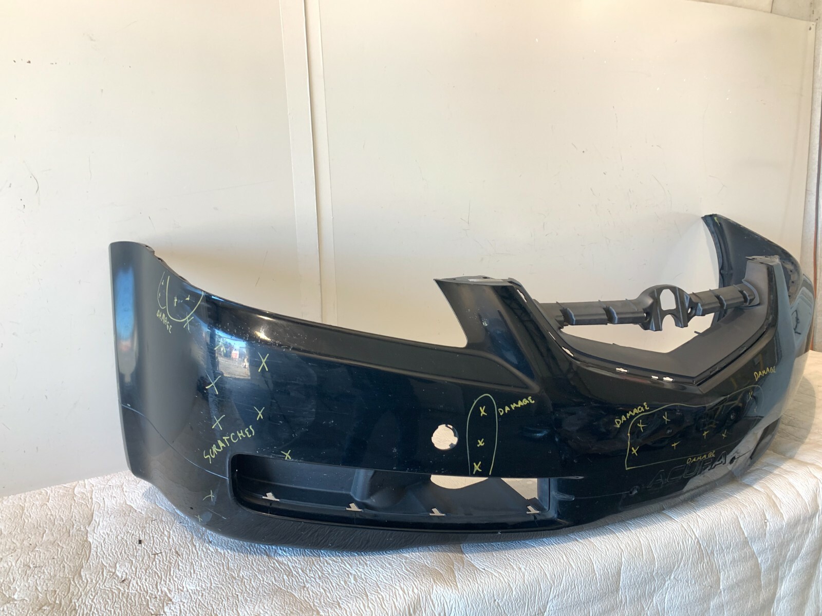 04 05 06 2004 2005 2006 Acura Tl Front Bumper Cover Original Oem Used