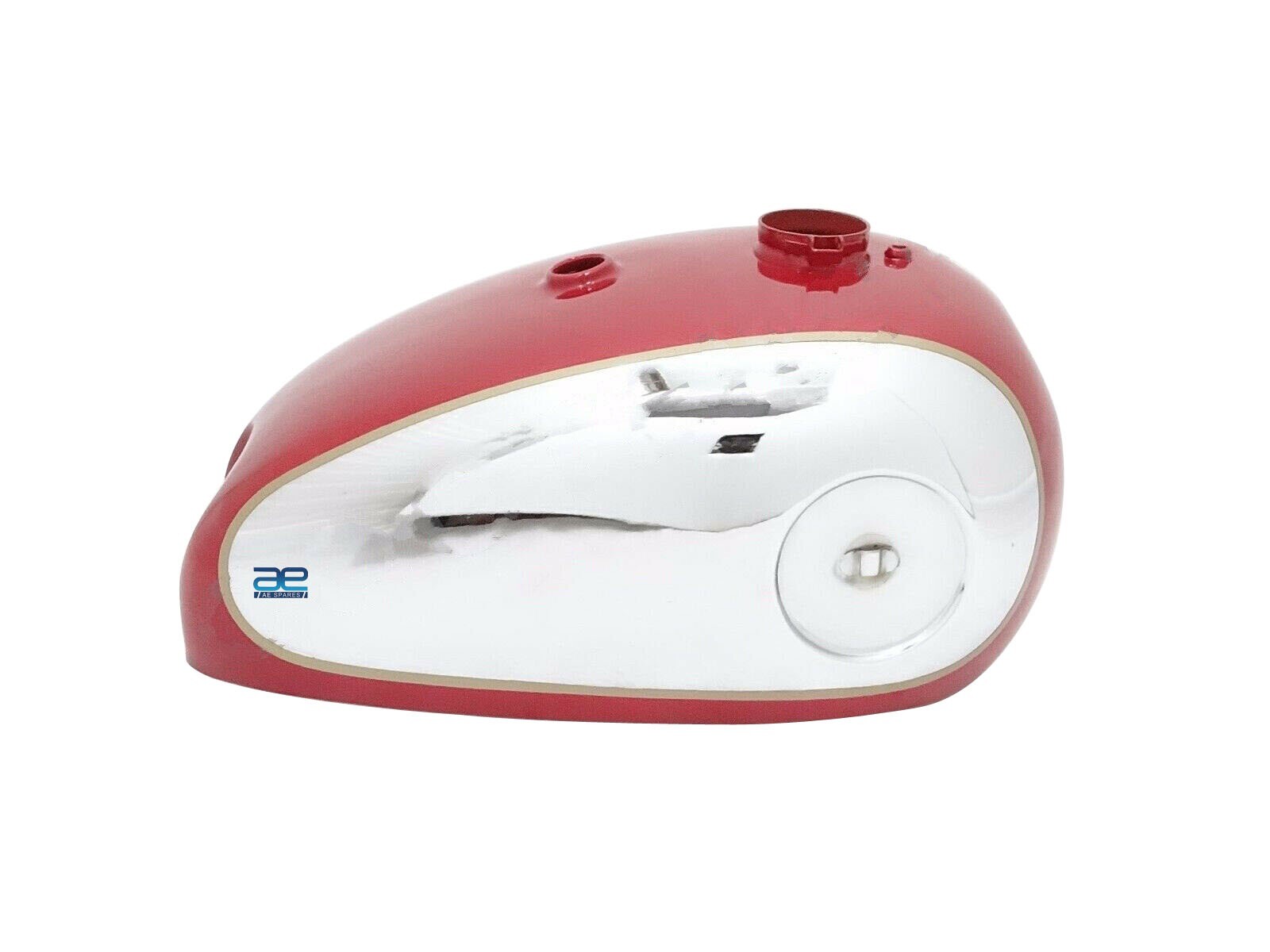 BSA GOLD STAR CANDY RED PAINTED CHROME PETROL TANK 