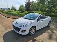2012 Peugeot 207 1.6 HDi  Roland Garros 2dr 58k CONVERTIBLE Diesel Manual