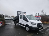 2019 ON A 69  FORD TRANSIT 350 CREWCAB TIPPER**ULEZ FREE**