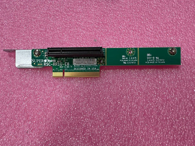 Supermicro 1U Server PCIe x8 Riser Card Board for PCI-E Expansion RSC-RR1U-E8