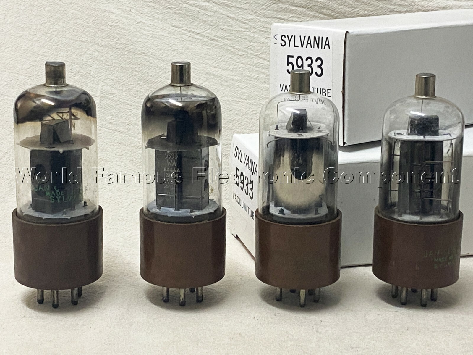 SYLVANIA GB-5931/GB-5931PV 真空管 SYLVANIA GB-5931/GB-5931PV 真空管 41 /VT48 SYLVANIA 真空管 4本
