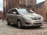 2009 Vauxhall Zafira 1.6i [115] Exclusiv 5dr MPV Petrol Manual
