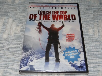 Touch The Top Of The World NEW DVD Peter Facinelli BLIND MAN Conquers Mt Everest