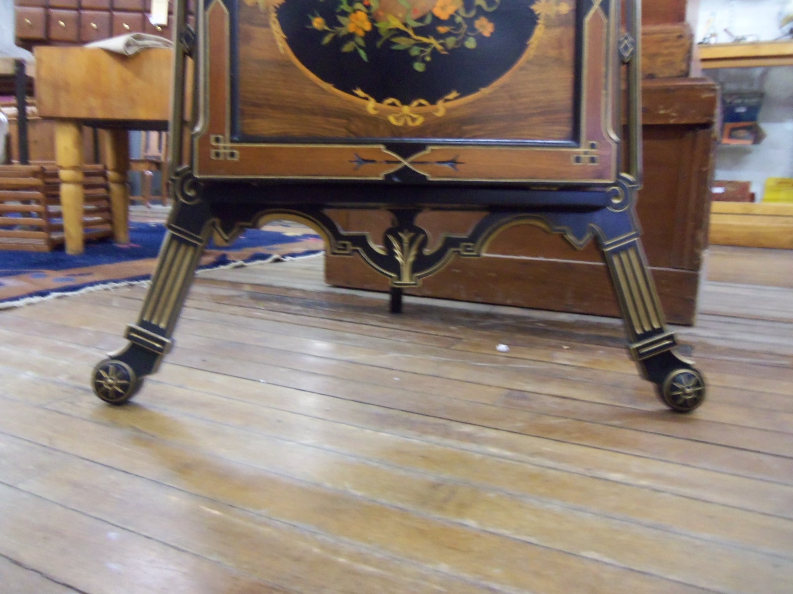 Antique Art Display Easel American Renaissance 1860-1890