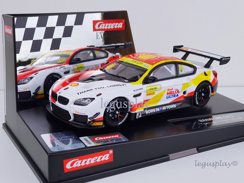Slot Car Scalextric Carrera Evolution 27660 - Bmw M6 Gt3 #42 