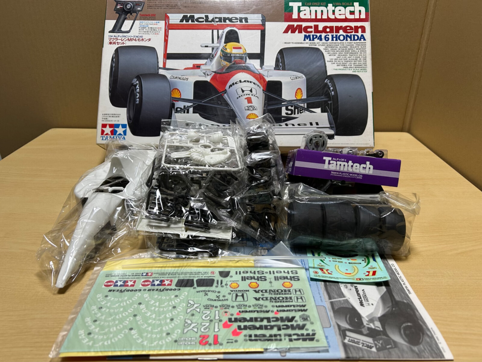 タミヤ 1/14 タムテック　マクラーレンMP4/6ホンダ タミヤ 1/14 タムテック マクラーレンMP4/6ホンダ - メルカリ