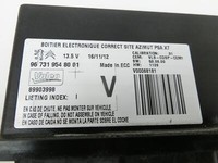 Citroen C5 RD TD 12-14 Steuergerät SG Lichtsteuergerät Citroen C5 RD TD 12-14 14.09.2012 9673195480 89903998 gebraucht Vorschau 2