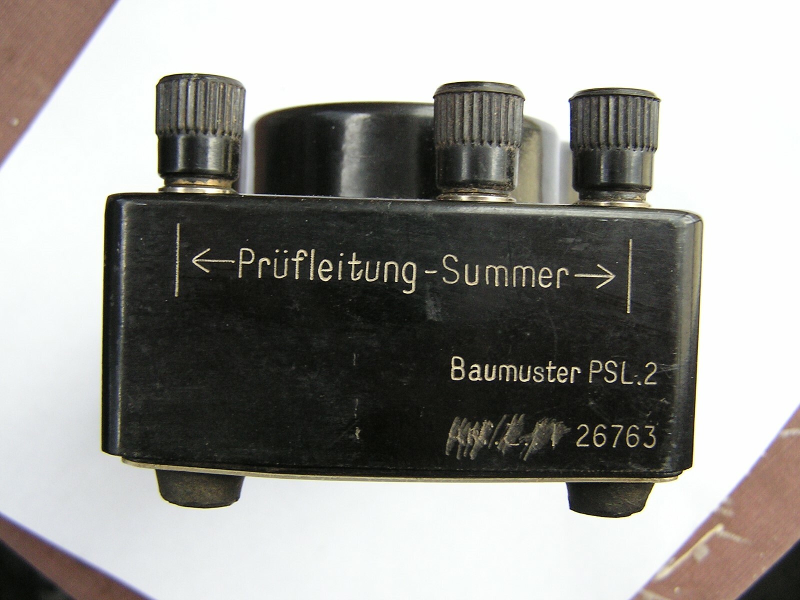 Vintage Baumuster PSL.2 Volt mA For Parts None Working AS IS