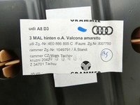 Audi A8 4E D3 02-05 Armlehne Mittelarmlehne Auflage mit Becherhalter für Rücksitzbank amarettobraun Audi A8 4E D3... Vorschau 8