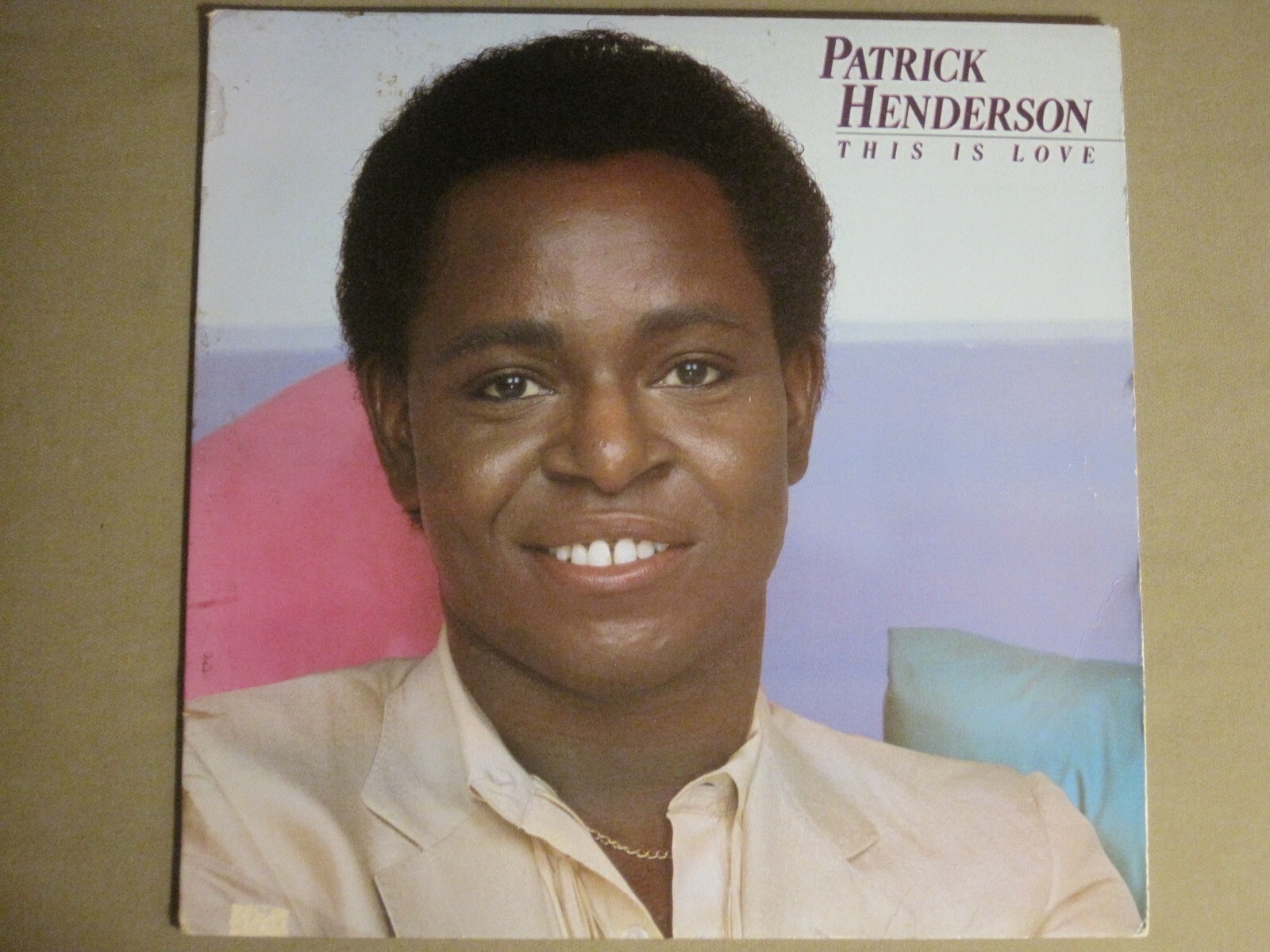 PATRICK HENDERSON THIS IS LOVE LP ORIG '82 PRIORITY GOSPEL