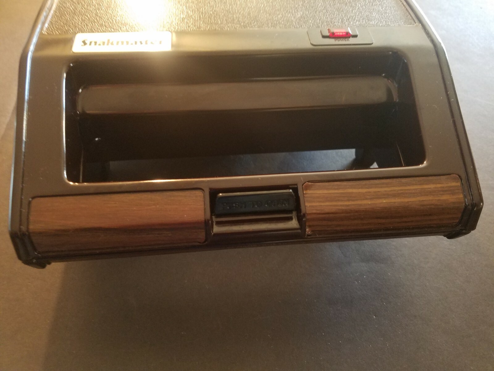 Vintage Clark National Snakmaster Sandwich Grill Appliance Toaster Griddle CN613