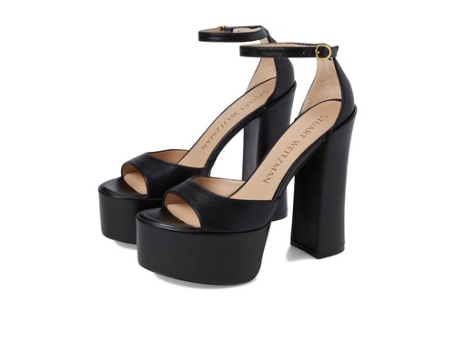 

Женские сандалии на платформе Stuart Weitzman Skyhigh 145, черные, 39,5 евро, США, Black