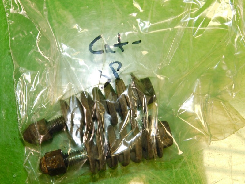 88-91 Civic CRX OEM engine motor converter to manifold spring mount bolts SET