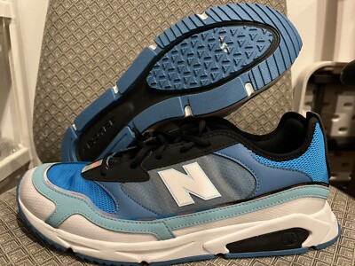 NEW New Balance X-Racer Blue/White Lifestyle Running Shoes Men Size 14 MSXRCFMN