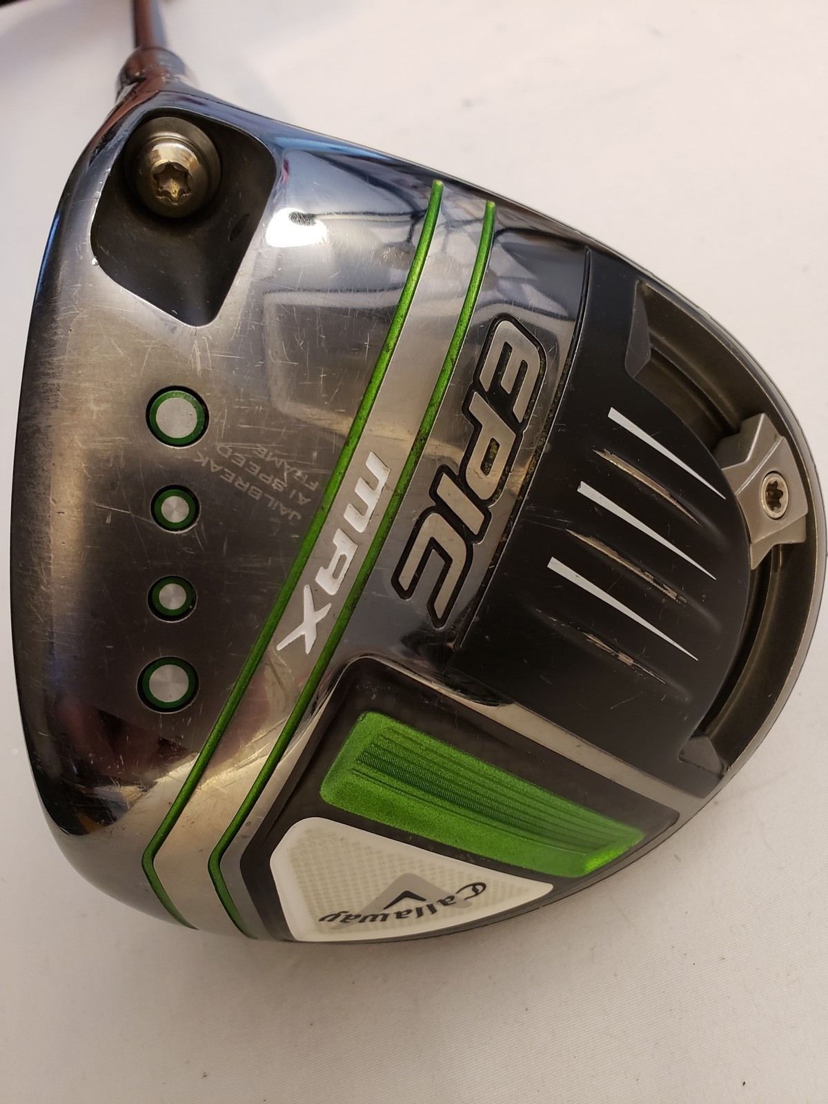 Used Callaway Epic Max 2021 Driver 10.5* - HZRDUS Smoke 60g 6.0 - Stiff - RH