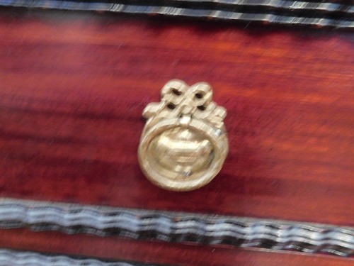 Mid-Century Modern Mahogany China Cabinet or Display Case Glass Front and Sides