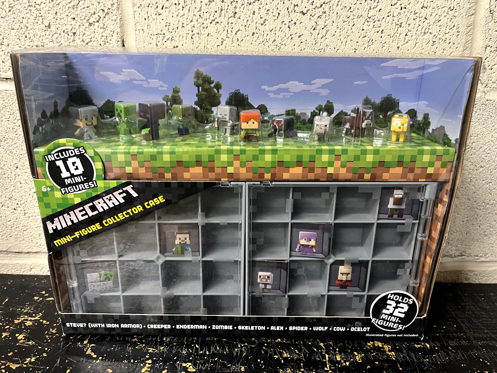 Minecraft mini figure collector case sale