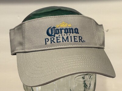 Corona Premier Brewery Beach Mexico VISOR  Unique - Golf RARE Hat Cap    NEW