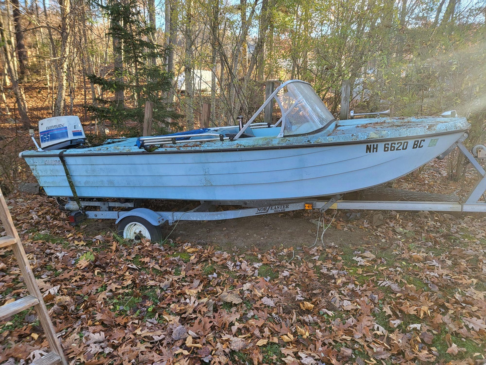 1968 Starcraft 15' Boat Located In Derry, Nh Has Trailer Used Starcraft 15ft Boat for sale