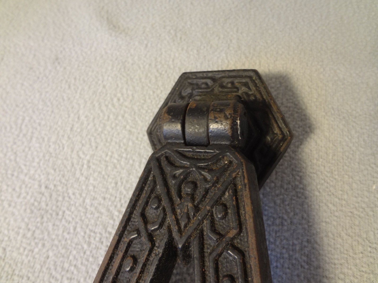 Aesthetic Door Knocker Antique Cast Iron