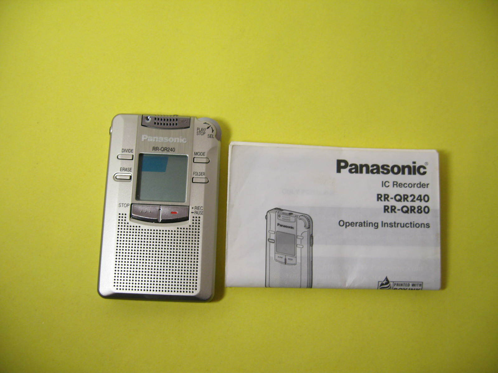 50 OFF Panasonic RRQR240 Voice IC Digital Ghost EVP Recorder Used w