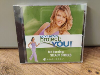 Kathy Smith's Project: You! Fat Burning Steady Strides CD (Sealed/Never Opened)