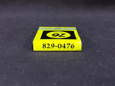 Matchbook Westside Union 76 Brainerd MN 20 strike