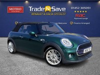 2016 MINI Convertible 1.5 Cooper 2dr CONVERTIBLE Petrol Manual