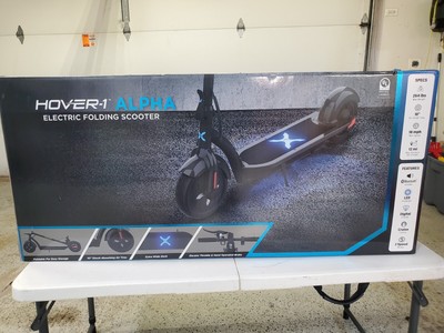 Hover-1 Alpha 451W 36V Kick Electric Scooter - Black