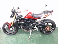 2015 15-reg MV Agusta Brutale Dragster 800 RR Finished in red metallic and white
