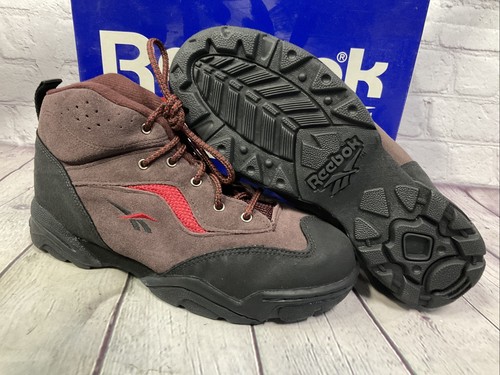 Reebok Cliffhanger Mid II Youth Outdoor Shoes Size 5 Black