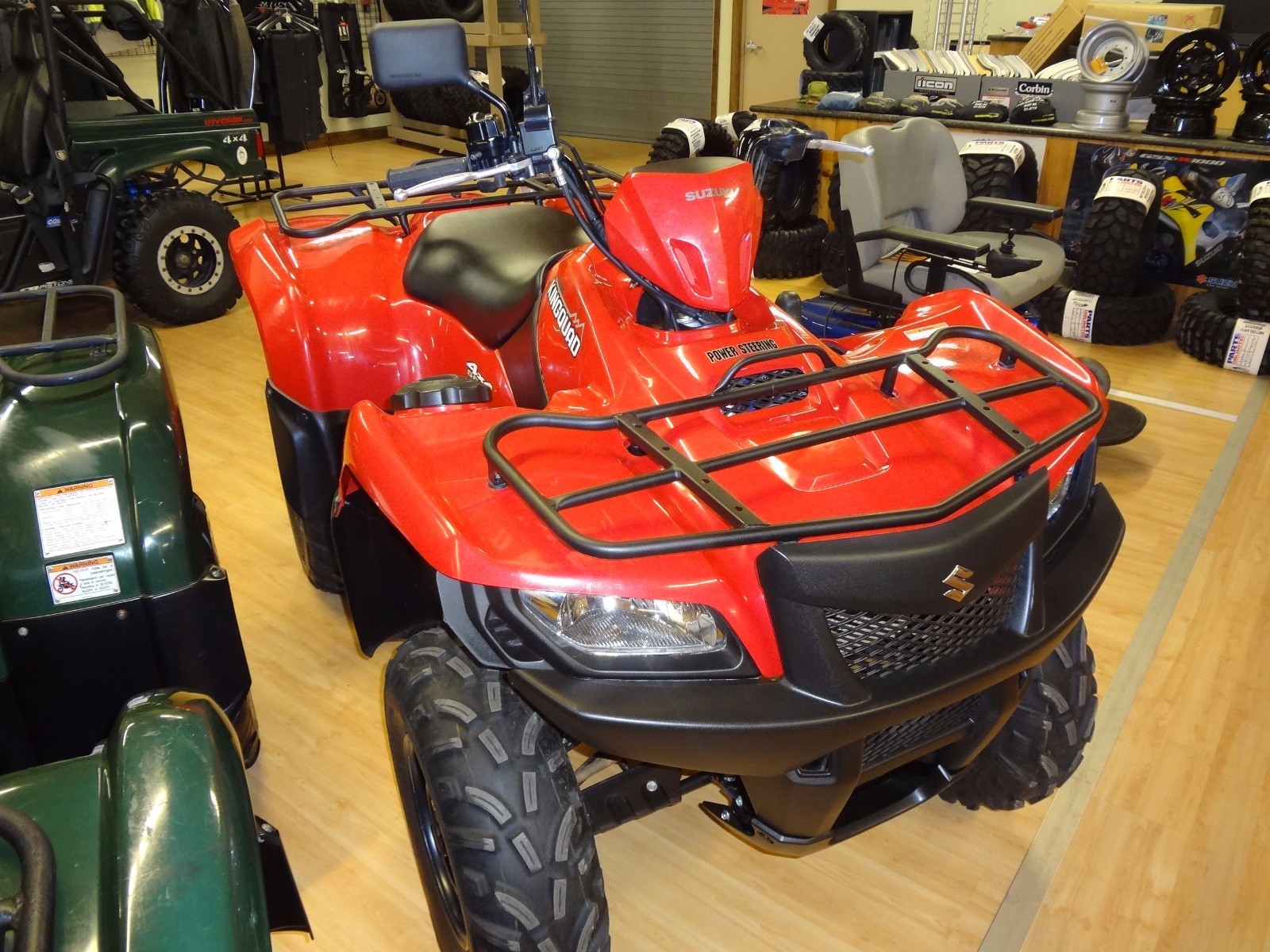 2012 Suzuki King Quad 500 with power steering 255 miles