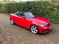 BMW 1 SERIES 2009 Red  118d Sport 2dr CONVERTABLE