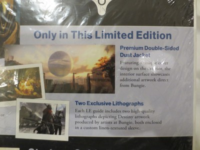 New & Sealed Destiny Limited Edition Strategy Guide BradyGames