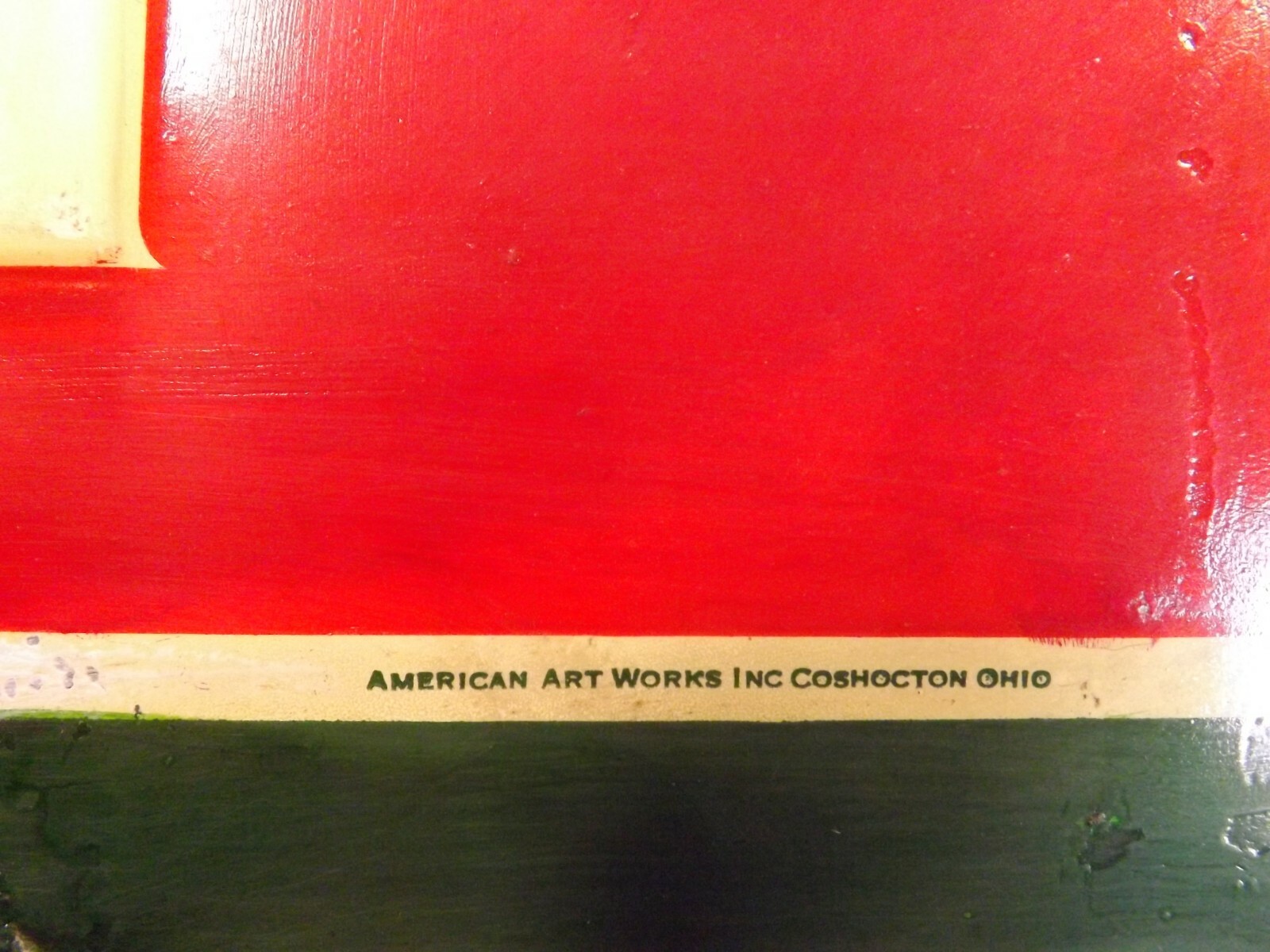 Vintage Anheuser Busch Prohibition Grape Bouquet Metal Sign BEER GAS COLA BUD