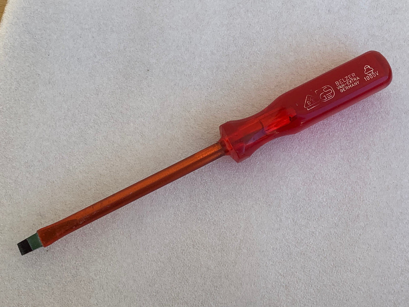 Sandvik Belzer 8060VDE VanadiumExtra Slotted Screwdriver 1.2x8x150