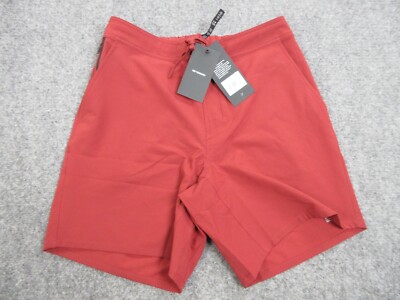 Ten Thousand Shorts Mens Medium Red Foundation 7 in Athletic Lightweight 30X17